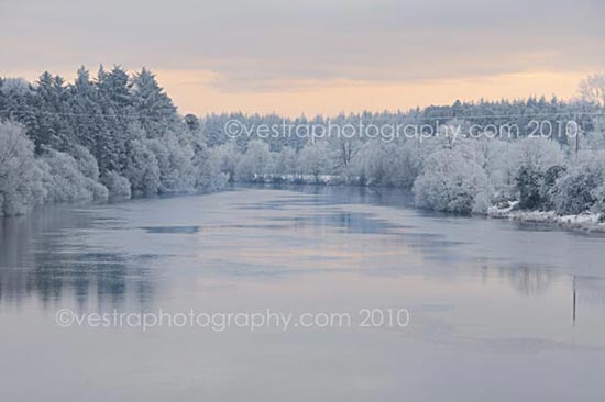 River Bann Frozen